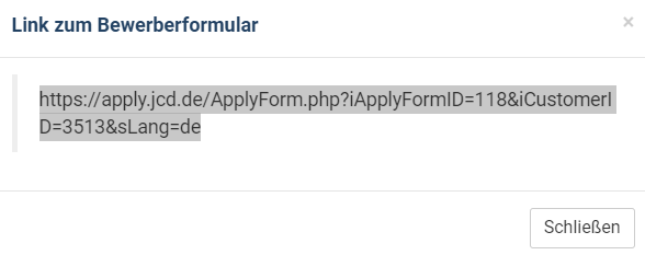 Link Initiativbewerberformular